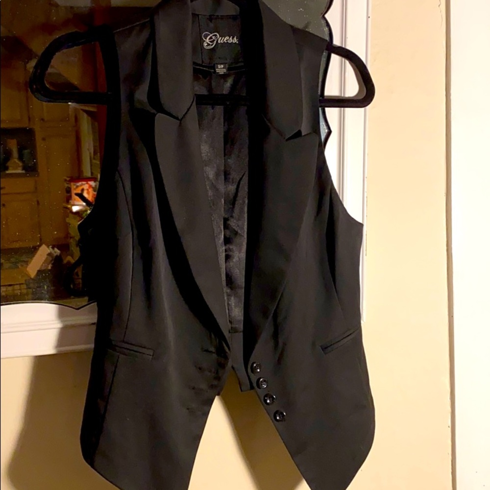 Tux style vest